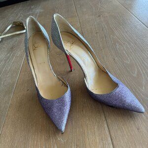 Christian Louboutin so kate 120 glitter ombre heels